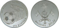 Maldives 250 Rufiyaa Maldives Second Republic AH1410(1990) 250 Rufiyaa Fifa World Cup, Italy 1990 -
