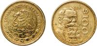 Mexico 100 Pesos Mexico United Mexican States 1988 Mo 100 Pesos Aluminium bronze (92% Copper, 6% Aluminium, 2% Nickel) Casa de Moneda de México M -