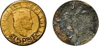 Spain Spain Second Republic ND Token - 5 Pesetas Brass 0.36g VF -