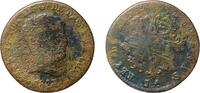 Spain 8 Maravedis Spain Kingdom 1823 J 8 Maravedis - Fernando VII (3rd portrait) Copper Jubia Mint 10.37g F KM 502 -