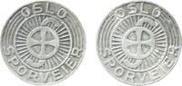 Norway Norway Kingdom ND Token - Oslo Sporveier Zinc 1.43g UNC Øverland 21.13 -