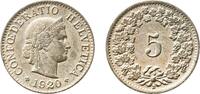 Switzerland 5 Rappen Switzerland Federal State 1920 B 5 Rappen (Libertas; copper-nickel) Copper-nickel (75% copper, 25% nickel, non-magnetic) Bern Mi -
