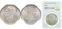Spain 5 Pesetas Spain Kingdom 1877 ????18-77 DEM 5 Pesetas - Alfonso XII (2nd portrait) Original luster Silver (.900) Madrid Mint (6987000) 25g -