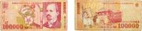 Romania 100 000 Lei 1998 Romania Republic 1998 100 000 Lei Paper VF P 11... 5,50 EUR  zzgl. 10,00 EUR Versand