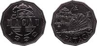 China 5 Patacas 1992 Royal Mint China Macau 1992 5 Patacas Copper-nickel... 5,50 EUR  zzgl. 10,00 EUR Versand