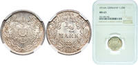 Germany ½ Mark 1914 A Berlin Mint Germany Second Empire 1914 A ½ Mark - ... 55,00 EUR  zzgl. 10,00 EUR Versand