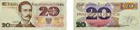 Poland 20 Zlotys Poland People's Republic 1982 20 Zlotys Paper UNC P 149 -