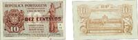 Portugal 10 Centavos Portugal First Republic 1925 10 Centavos (Casa da Moeda) Paper XF P 101 -