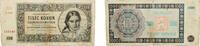 Czechoslovakia 1000 Korun Czechoslovakia Third Republic 1945 1000 Korun Paper VF P 74 -