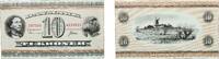 Denmark 10 Kroner Denmark Kingdom 1954 10 Kroner (Portrait and Landscape. Top banner begins with 10) Paper AU P 44 SIEG SD 131 SIEG SD 132 DOP -