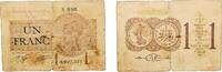 France 1 Franc France Commune of Paris Third Republic 1920 1 Franc - Chambres de Commerce de Paris Paper F JP 97- 23/24/25/26/27 -