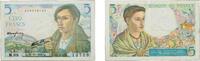 France 5 Francs France Vichy French State 1943 5 Francs Paper (60000000) XF P 98 Fay 05 -