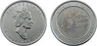 Canada 5 Dollars Canada Commonwealth Elizabeth II 2002 5 Dollars 15th Anniversary of the Loon Dollar -