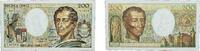 France 200 Francs France Fifth Republic 1987 200 Francs (de Montesquieu) Paper XF Holed P 155 Fay 70 -