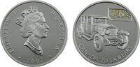 Canada 20 Dollars Canada Commonwealth Elizabeth II 2002 20 Dollars Hologram Transportation Series, The Gray-Dort -
