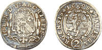 Austria 2 Kreuzer Austria Holy Roman Empire Bishopric of Salzburg Johann Ernst von Thun 1698 2 Kreuzer -