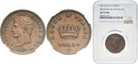 1811 M Milan Mint Italy Kingdom 1811 M 1 Soldo - Napoleon I Copper Milan Mint (2347186) 10.18g NGC A