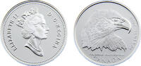 Canada 50 Cents Canada Commonwealth Elizabeth II 2000 50 Cents Bald Eagle -
