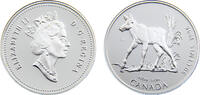 Canada 50 Cents Canada Commonwealth Elizabeth II 1996 50 Cents Moose Calf -