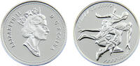 Canada 50 Cents Canada Commonwealth Elizabeth II 1998 50 Cents Figure Skating -