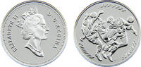 Canada 50 Cents Canada Commonwealth Elizabeth II 1998 50 Cents First Overseas Canadian Soccer Tour -