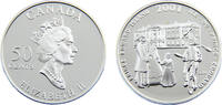 Canada 50 Cents Canada Commonwealth Elizabeth II 2001 50 Cents Festival of prince Edward Island -