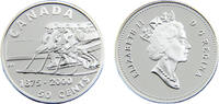 Canada 50 Cents Canada Commonwealth Elizabeth II 2000 50 Cents Hockey 1875-2000 -