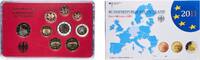 Germany Germany Federal Republic 2011 A Proof Euro set with 9 coins (Bundesländer - Nordrhein-Westfalen) Bimetallic: nickel brass clad -