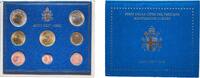 Vatican City City State 2002 R Euro set with 8 coins - John Paul II Bimetallic: nickel brass clad ni