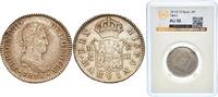 1811 C CI Cádiz Mint Spain Kingdom 1811 C CI 2 Reales - Fernando VII Silver (.812) Cádiz Mint 6g GBC