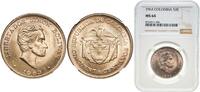 Colombia 50 Centavos 1963 Casa de Moneda de Colombia Colombia Republic 1... 49,50 EUR  zzgl. 10,00 EUR Versand