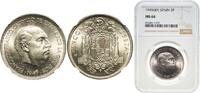 Spain 5 Pesetas 1949 ????19-49 Madrid Mint Spain Nationalist Government ... 198,00 EUR  zzgl. 10,00 EUR Versand