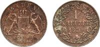 Grand Duchy of Baden 1 Kreuzer 1870 Staatliche M&uuml;nze Baden-W&uuml;rt Germany ... 4,40 EUR  zzgl. 10,00 EUR Versand