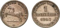 Kingdom of Hannover 1 Groschen 1863 B Hanover Mint Germany Kingdom of Ha... 6,60 EUR  zzgl. 10,00 EUR Versand