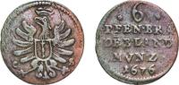 State of Brandenburg-Prussia 6 Pfennigs 1676 Berlin Mint Germany State o... 27,50 EUR  zzgl. 10,00 EUR Versand