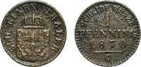 Kingdom of Prussia 1 Pfennig 1870 C Frankfurt am Main Mint Germany Kingd... 4,40 EUR  zzgl. 10,00 EUR Versand