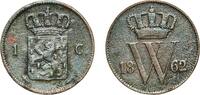 Netherlands 1 Cent 1862 Utrecht Mint Netherlands Kingdom 1862 1 Cent - W... 8,80 EUR  zzgl. 10,00 EUR Versand