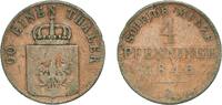 Kingdom of Prussia 4 Pfenninge 1846 D D&uuml;sseldorf Mint Germany Kingdom of... 4,40 EUR  zzgl. 10,00 EUR Versand