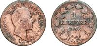 Grand Duchy of Baden 1 Kreuzer 1856 Staatliche M&uuml;nze Baden-W&uuml;rt Germany ... 4,40 EUR  zzgl. 10,00 EUR Versand