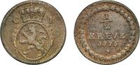 Electors of the Palatinate &frac12; Kreuzer 1775 Mannheim Mint Germany Electors... 16,50 EUR  zzgl. 10,00 EUR Versand