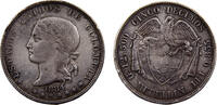 Colombia 5 Décimos Colombia United States of Colombia 1884 5 Décimos -