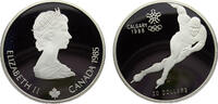 Canada 20 Dollars Canada Commonwealth Elizabeth II 1985 20 Dollars 1988 Winter Olympics, Calgary, Speed Skating -