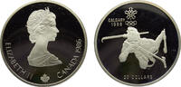 Canada 20 Dollars Canada Commonwealth Elizabeth II 1986 20 Dollars 1988 Winter Olympics, Calgary, Biathlon -