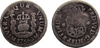 Peru 1/2 Real Peru Spanish colony Fernando VI 1756 LM JM 1/2 Real 1.4g -