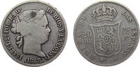 Philippines 20 Centimos Philippines Spanish colony Isabel II 1868 20 Centimos 5g -