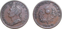 Canada ½ Penny Canada Nova Scotia Canadian provinces 1832 ½ Penny - George IV Copper (800000) 8.3g VF CCTNS-1D Breton His871 -