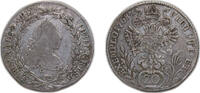 Austria 20 Kreuzer Austria Austrian Empire Holy Roman Empire 1768 C EVS-AS 20 Kreuzer - Joseph II Silver (.583) Prague Mint 6.5g VF KM2067.1 -
