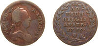 Belgium 2 Liards Belgium Austrian Netherlands Possession 1789 2 Liards / 2 Oorden - Joseph II Copper Brussels Mint (194774) 7.5g VF KM 31 -
