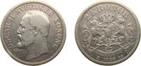 Sweden 2 Kronor Sweden Kingdom 1906 EB 2 Kronor - Oscar II (Rare) Silver (.800) Stockholm Mint (112468) 15g VF KM 773 -