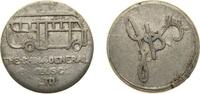 China 1 Cent China Republic of China ND (1939) Token - The China General Omnibus Co. Ltd. Aluminium 1.8g XF -
